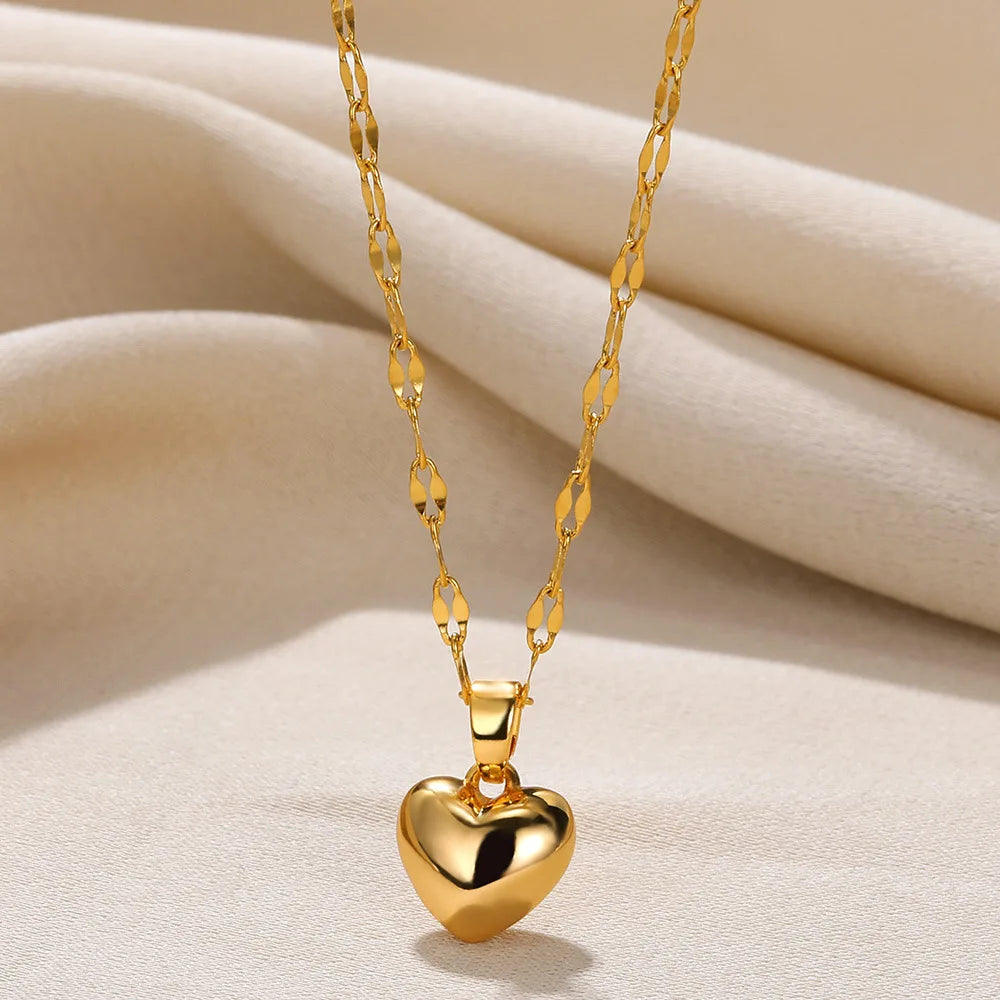 Gold Heart Pendant