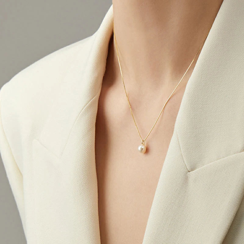 Pearl Pendant Gold
