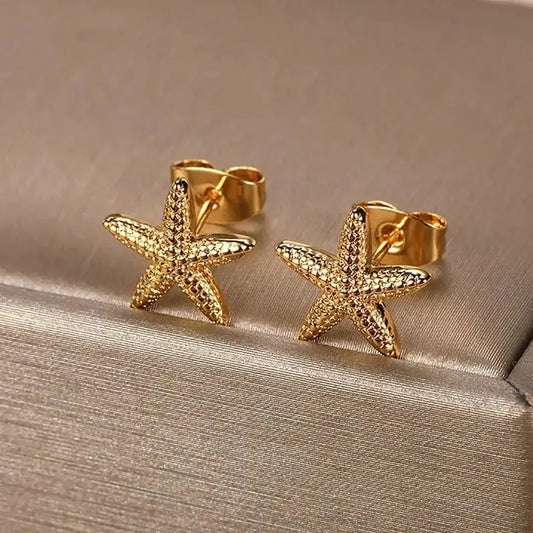 Starfish Stainless Steel Stud