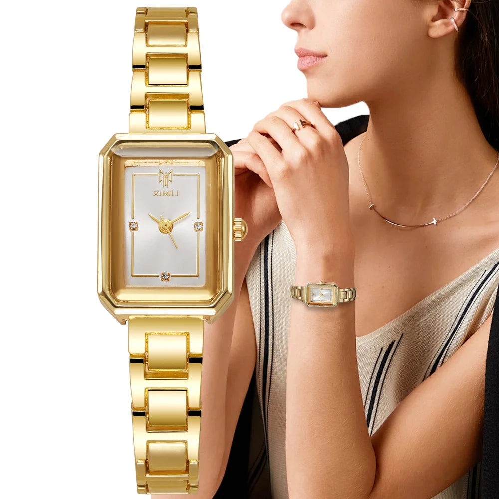 Aurora Gold Rectangle